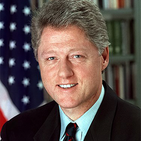 アメリカ合衆国第42代大統領ビル・クリントン氏