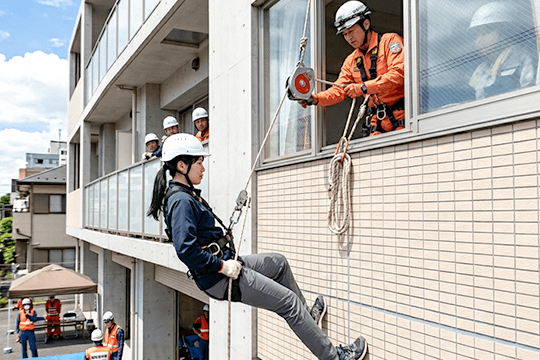 緩降機 ORIRO体験