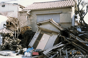 過去の被災写真展示